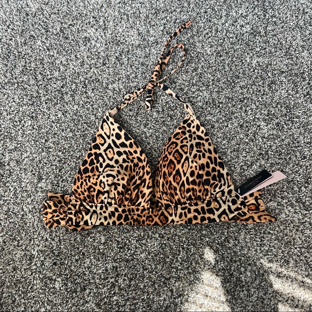 Victoria’s Secret Swim Cheetah Bikini Top